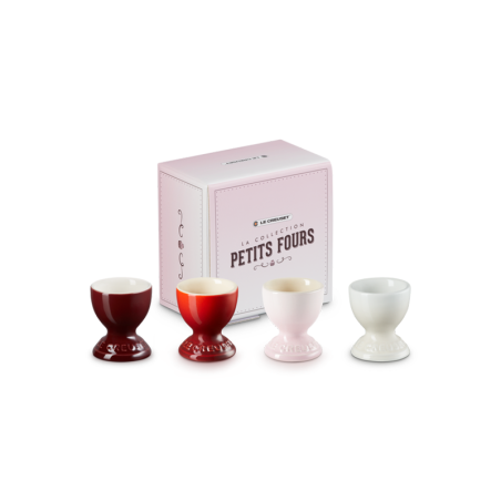 Set of 4 Egg Cups - Petite Fours