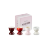 Set of 4 Egg Cups - Petite Fours