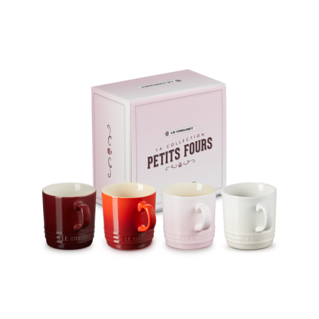 Set of 4 Cappuccino Mugs 200ml - Petit Fours