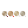 Set of 4 Cappuccino Mugs 200ml - Petit Fours