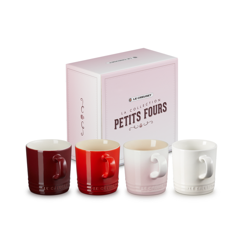 Set of 4 Mugs 350ml - Petit Fours