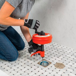 Desentupidor Manual Power Spin com Autofeed RIDGID