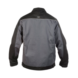 DASSY Lugano Two-Tone Work Jacket L +/- 245 g/m² Grey/Black