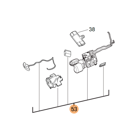 AEG Switch for BS12C2 Screwdriver