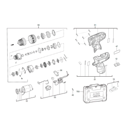 AEG Switch for BS12C2 Screwdriver