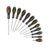 Jogo de 8 Chaves de Fenda POZIDRIV/PHILLIPS STANLEY