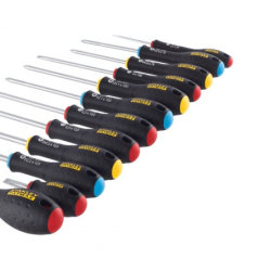 STANLEY Set of 8 POZIDRIV/PHILLIPS Screwdrivers