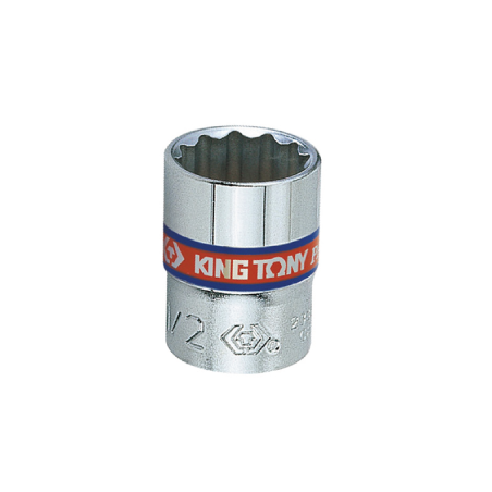 KING TONY 1/4' - 1/4' 6 Points Standard Metric Socket