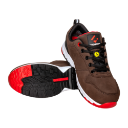 Sapatilha de Segurança Indianapolis S7S FO SR HRO ESD nº 42 – Castanho CHEMITOOL
