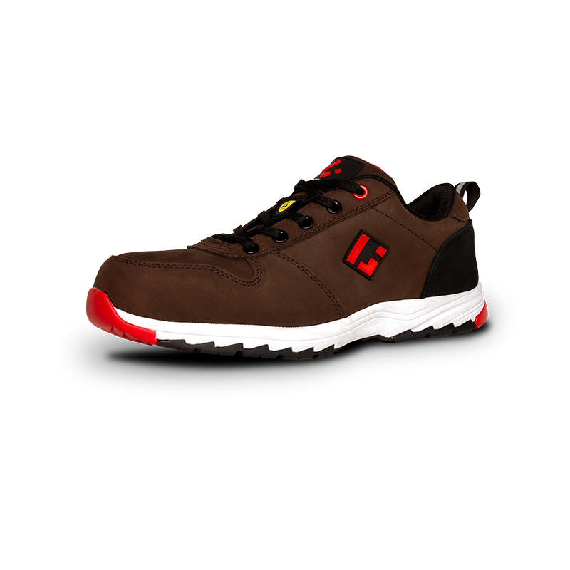 Sapatilha de Segurança Indianapolis S7S FO SR HRO ESD nº 43 – Castanho CHEMITOOL
