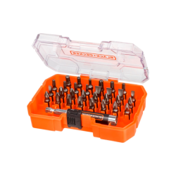 Conjunto de Chaves de Fendas de 31 Peças com Adaptador Magnético BLACK DECKER