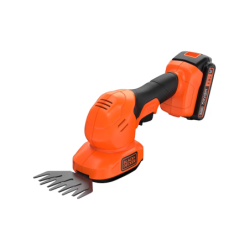Tesoura Corta-relvas e Corta-sebes 18V 2Ah com Carregador 1A BLACK DECKER