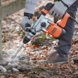 Martelo SDS-Plus 1250W com Mala BLACK DECKER