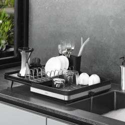 Drainer Rack Black - Smartline