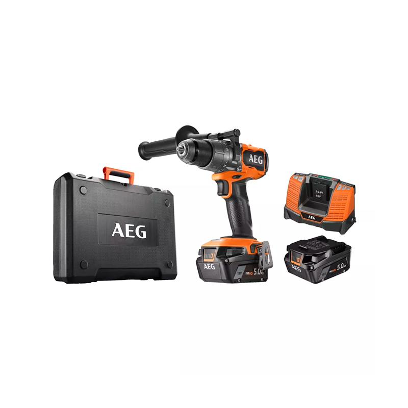 Berbequim Com Percussão BSB 18C3BL-502C sem Escovas 18V AEG