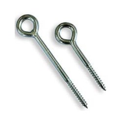 CHEMITOOL FASTENERS Welded Eyelet Ø24-12x230 for Wood