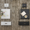 Banco 45cm Cinza Claro - A-Stool Outdoor