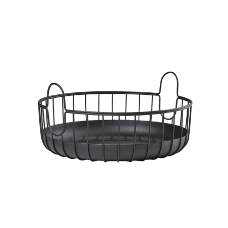 Basket 38x18cm Black - Inu