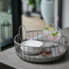 Basket 38x18cm Taupe - Inu