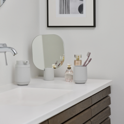Table Mirror Soft Grey - Time