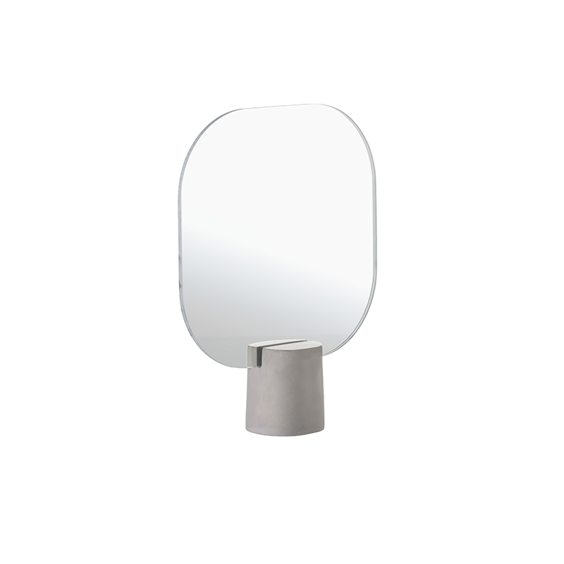 Table Mirror Concrete - Time
