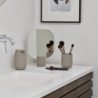 Table Mirror Concrete - Time