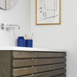 Toothbrush Mug Taupe - Ume