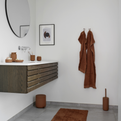 Bath Mat 50x80cm Terracotta - Tiles