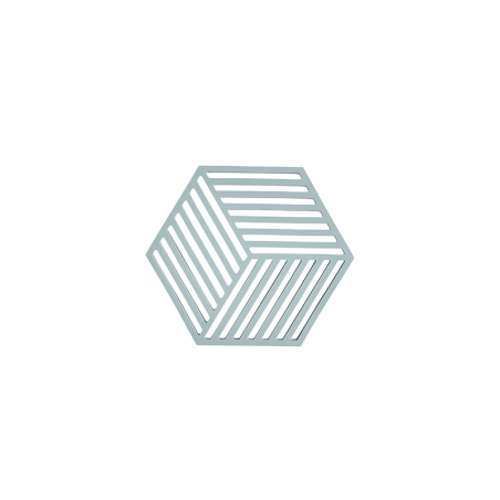 Trivet Fog Blue - Hexagon