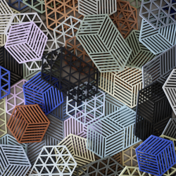 Trivet Lupine - Hexagon