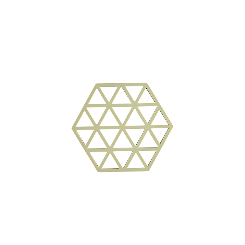 Trivet Matcha Green - Triangles