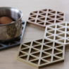 Trivet Terracotta - Triangles