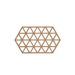 Trivet Terracotta 24cm - Triangles