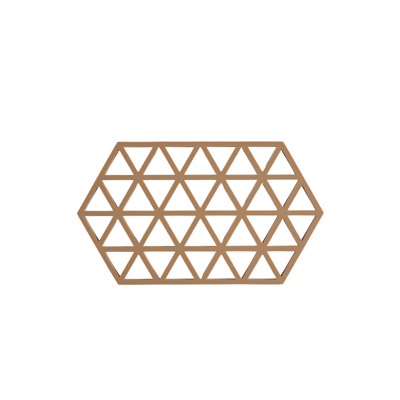 Trivet Terracotta 24cm - Triangles Trivet Terracotta 24cm - Triangles