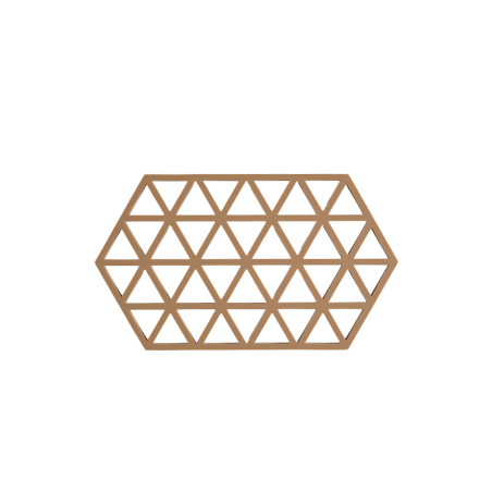 Trivet Terracotta 24cm - Triangles