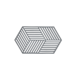 Trivet 24cm Cool Grey - Hexagon