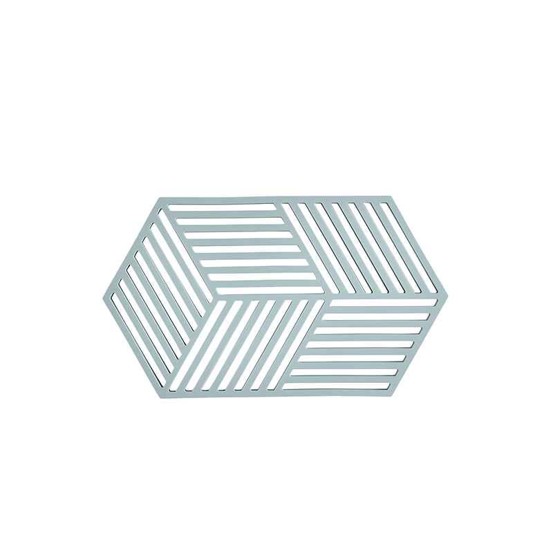 Base para Quentes 24cm Azul Névoa - Hexagon