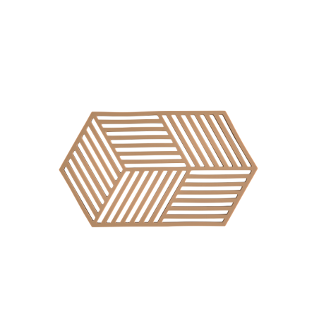 Trivet 24cm Terracotta - Hexagon