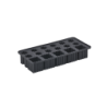 Ice Cube Tray Black - Singles