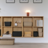 Set of 2 Storage Boxes 23cm Brown - Pulp
