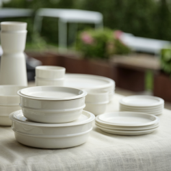 Pasta Bowl 20cm White - Eau