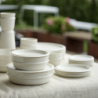 Pasta Bowl 20cm White - Eau