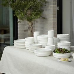 Salad Bowl 24cm White - Eau