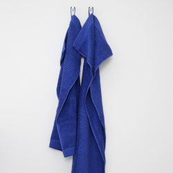 Set of 2 Towel Strap/Magnet Indigo Blue - Loop Magnet