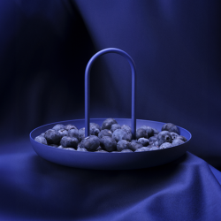 Tray with Handle Indigo Blue - Singles