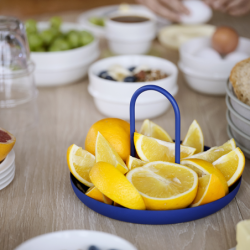 Tray with Handle Indigo Blue - Singles