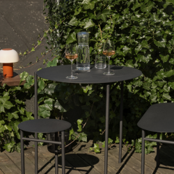 Stool 33cm Black - Disc