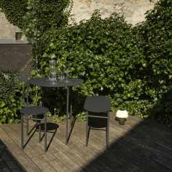Bench 80cm Black - Disc