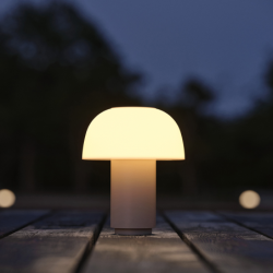 Lamp Warm Grey 22cm - Harvest Moon