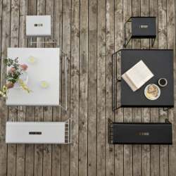 Mesa Exterior Negro - A-Café